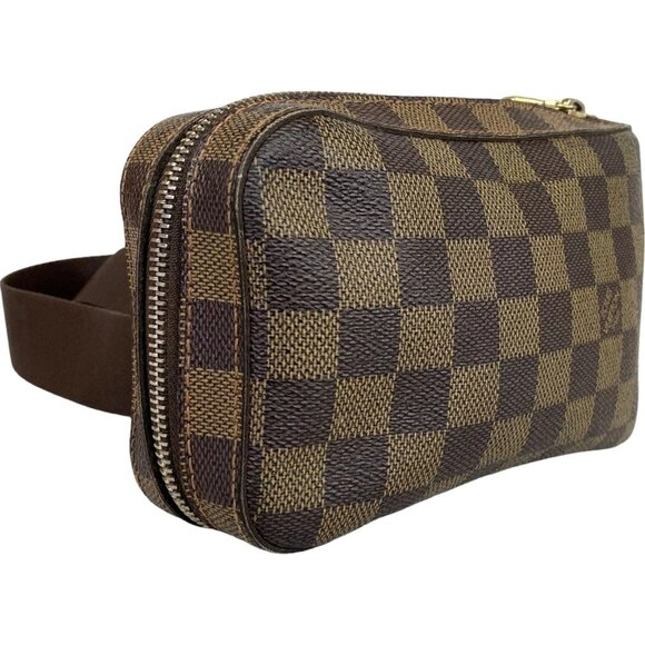 064515AG Louis Vuitton Waist Bag Brown Geronimos Damier - Picture 3 of 14